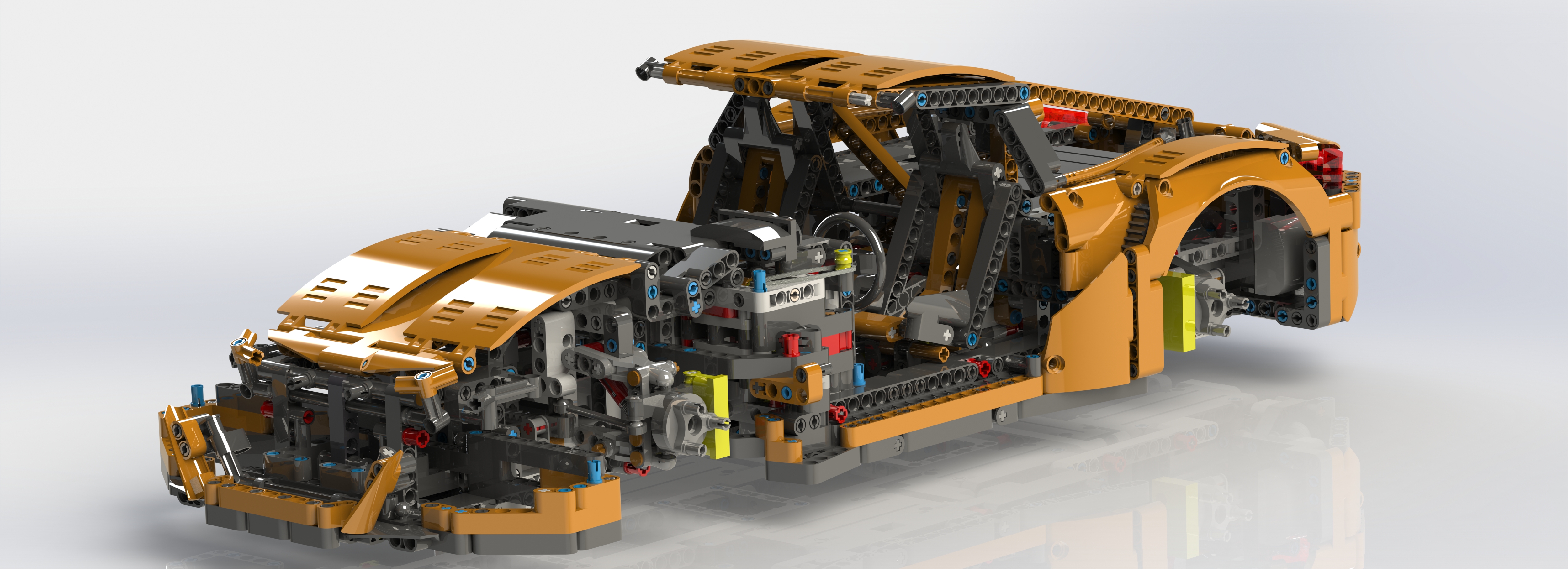 42056保时捷911立体拼装